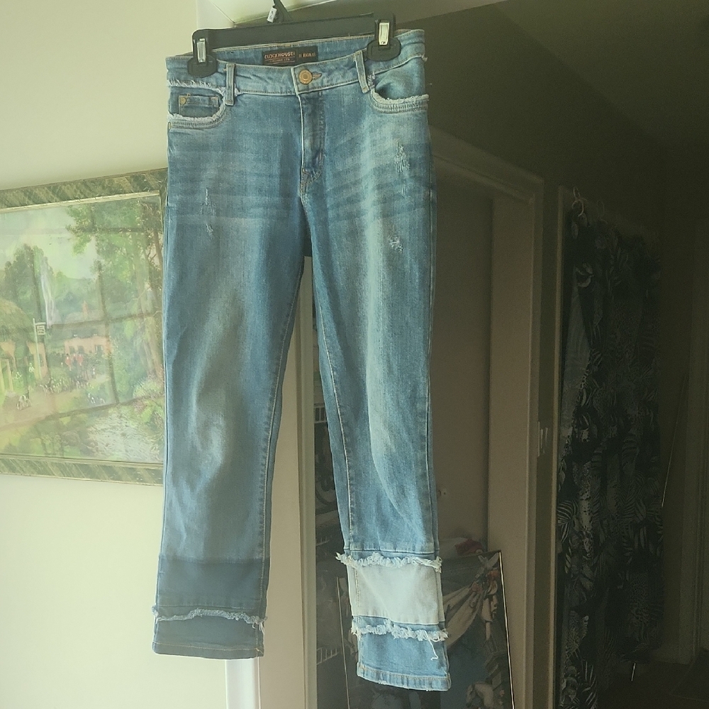 J2 Custom trendy distressed Clockhouse jeans 14" waist